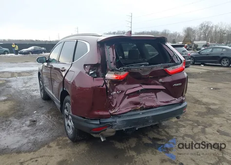 2017 Honda Cr-V Ex from USA, damaged, VIN 5J6RW2H57HL078555